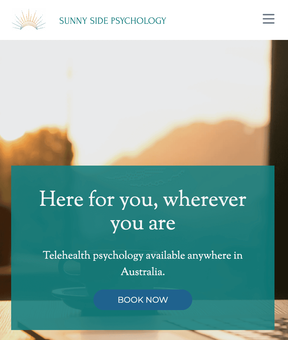 Website - Sunnyside Psychology